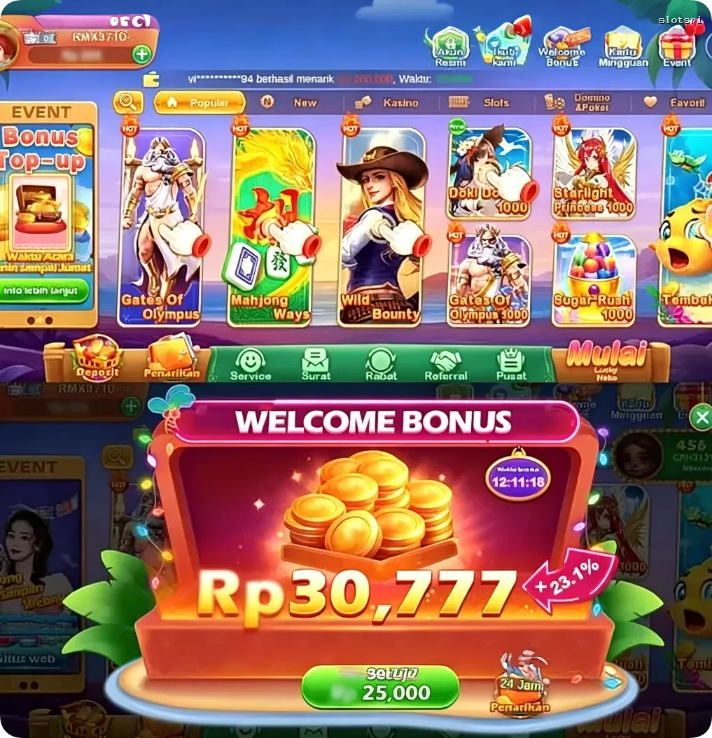 slotsri Resmi - Unduh APK